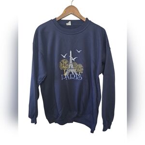 Paris Crewneck - navy blue